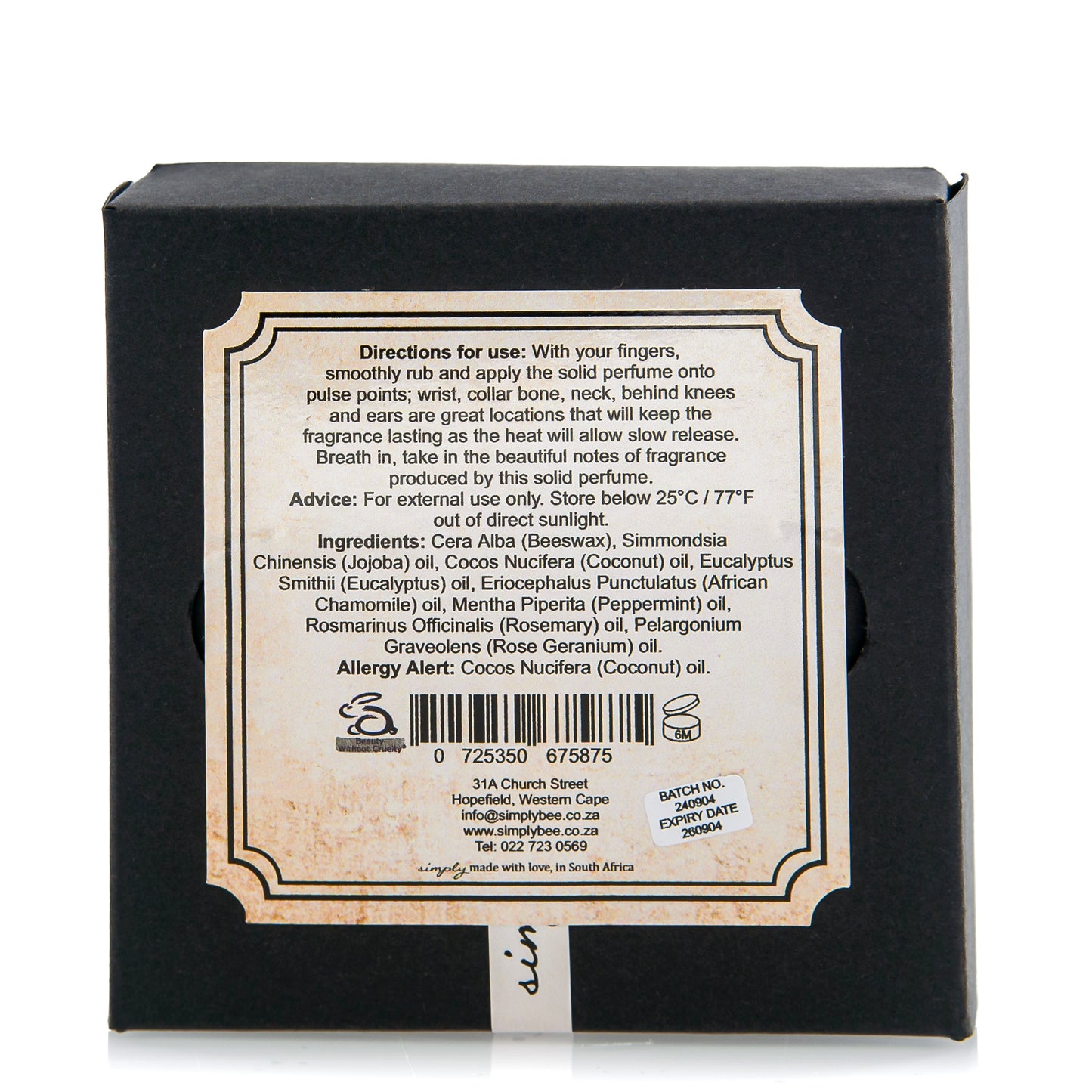 Solid perfume – Aware 50g