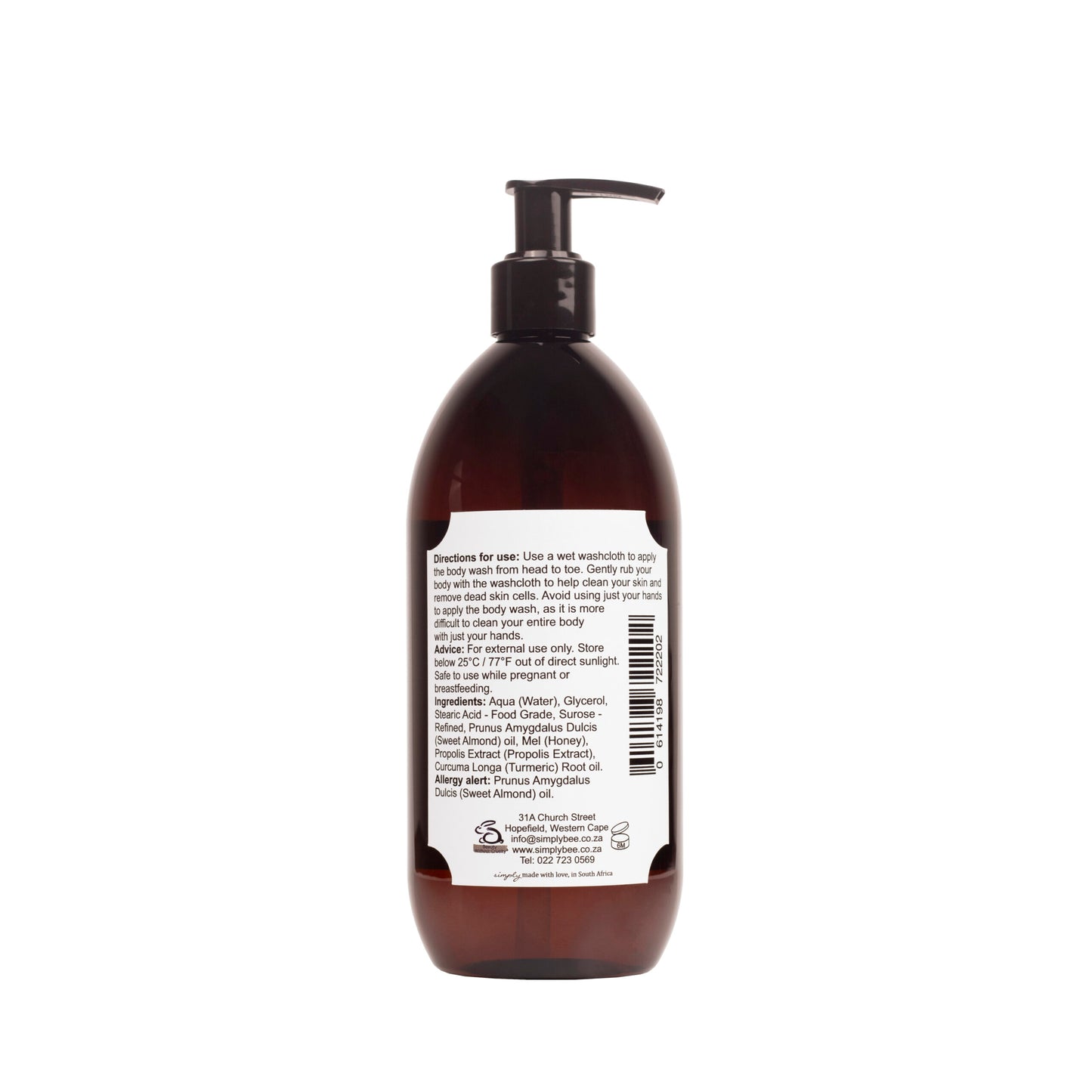Body wash with fynbos honey 500ml
