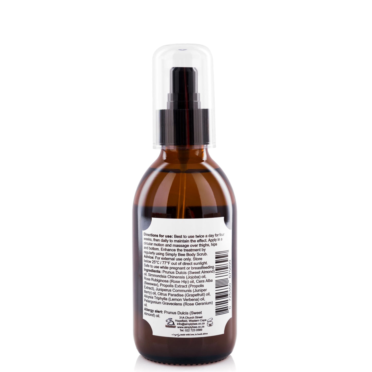 Cellulite body oil 200ml