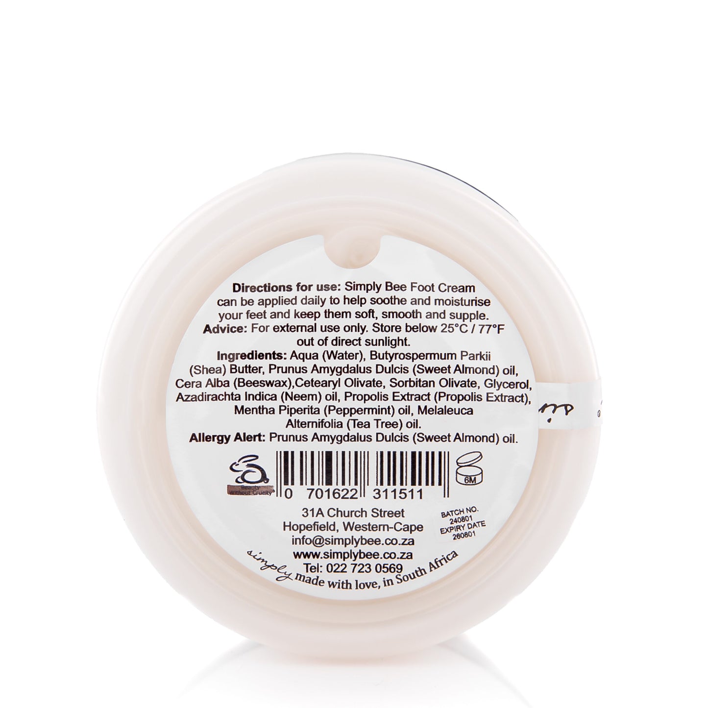 Foot cream 125ml