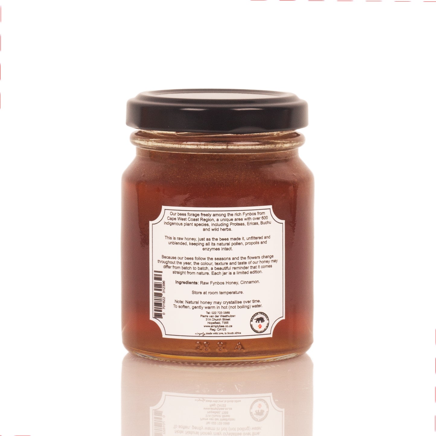 Fynbos cinnamon honey 150g