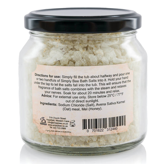 LE Bath salts with fynbos honey 250ml