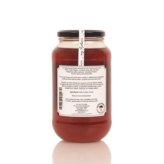 Raw fynbos honey 1kg