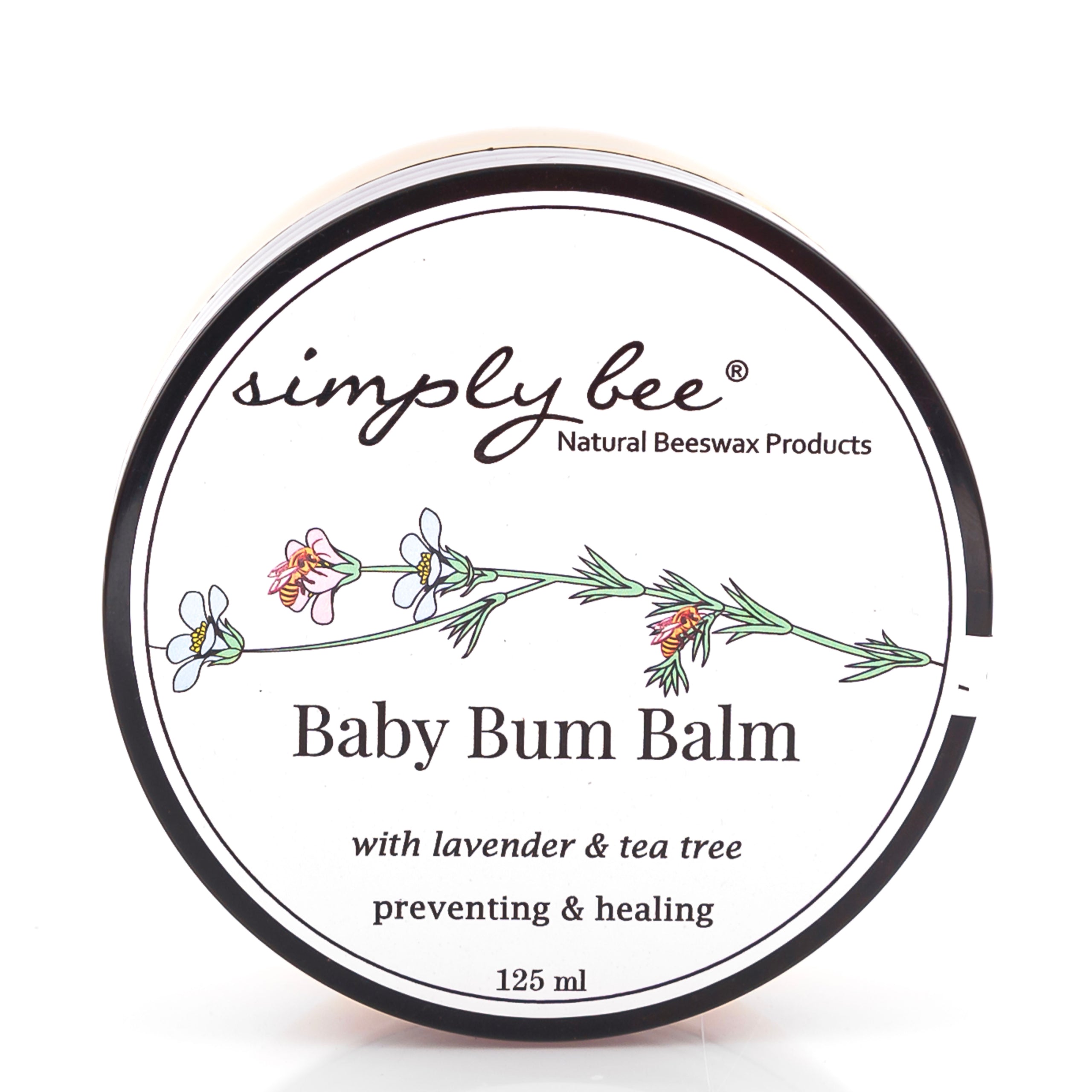Baby bum balm 125ml – Simply Bee