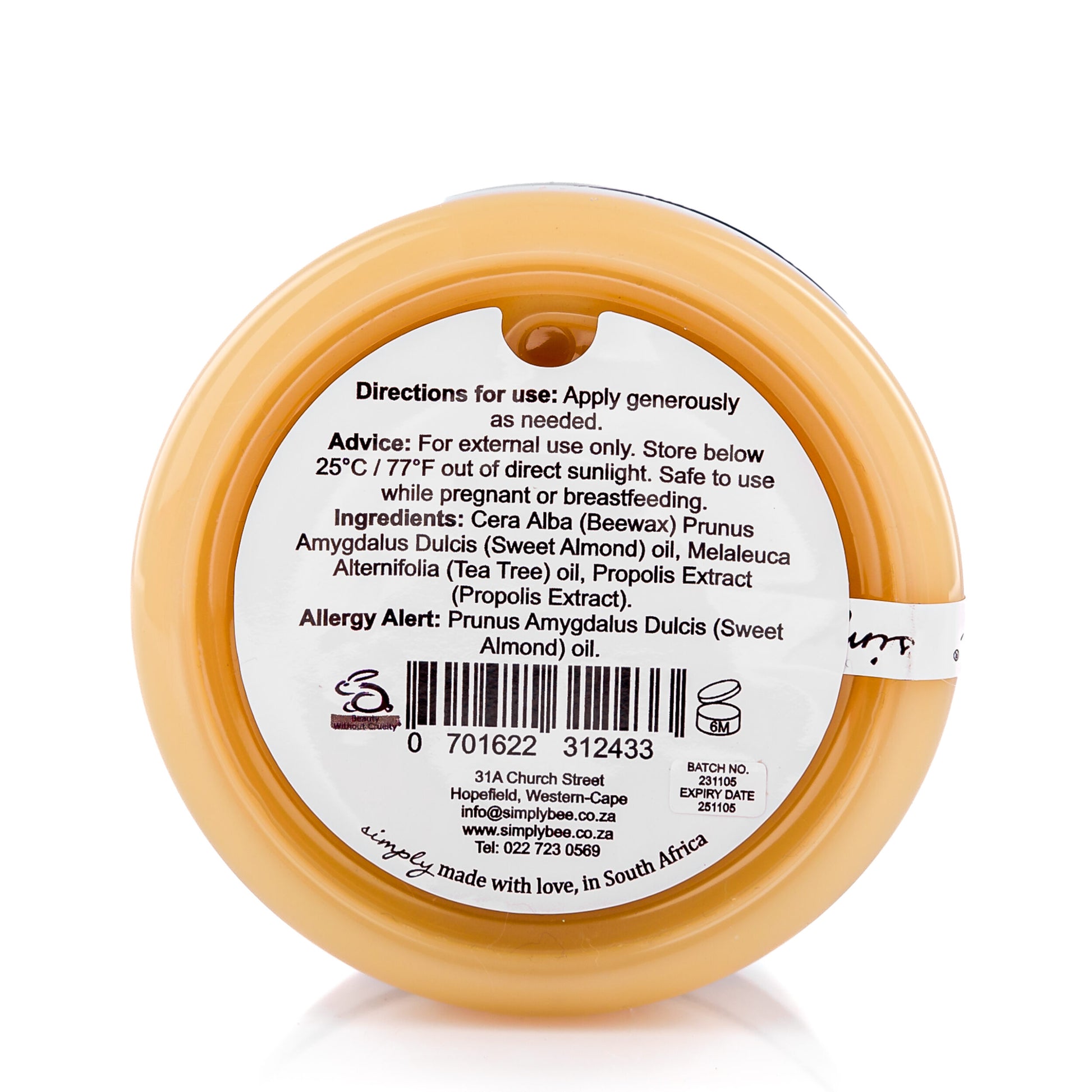 Butt balm 125ml