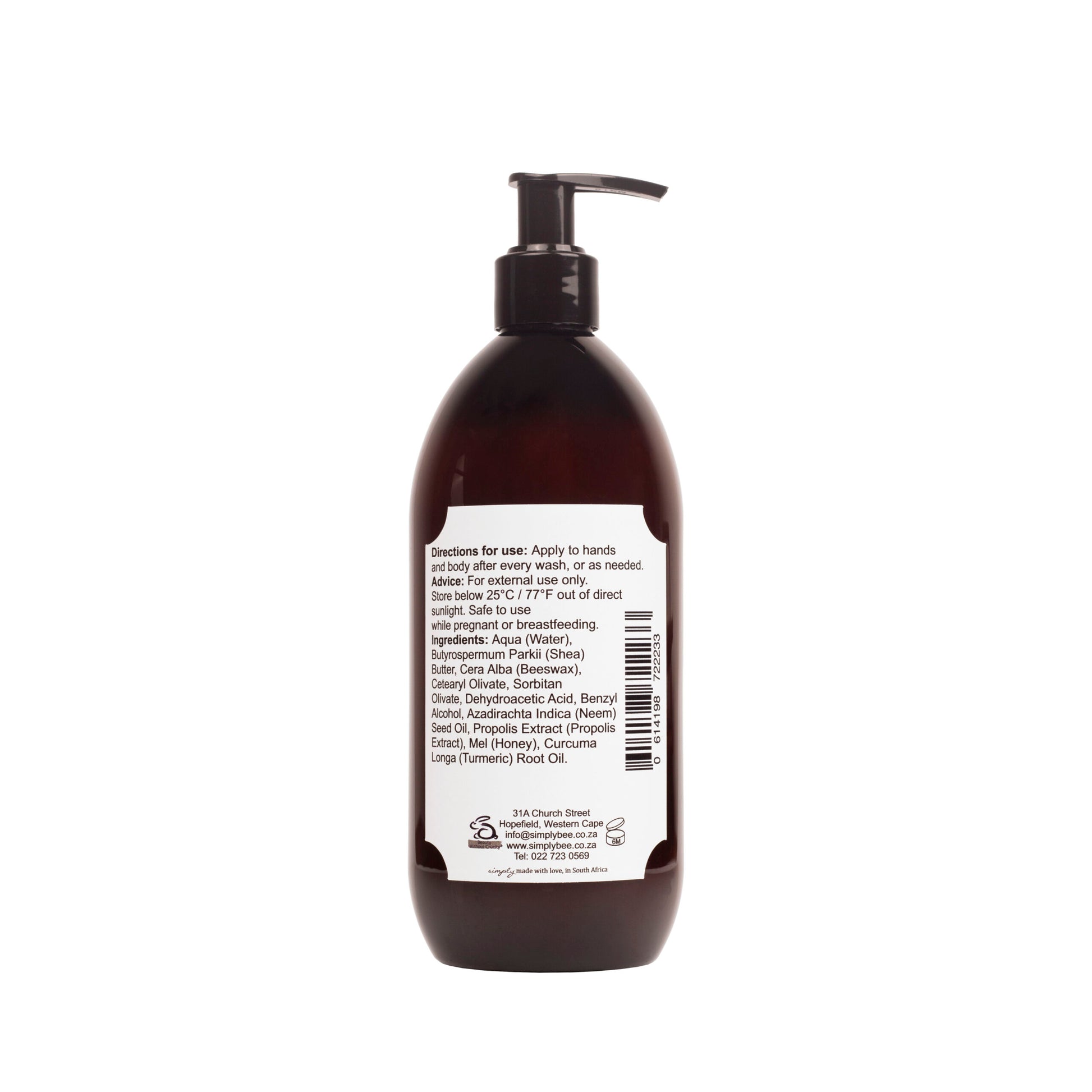 Body lotion with fynbos honey 500ml