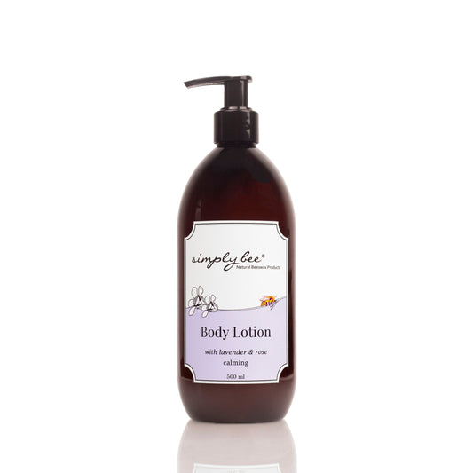 Body lotion with lavender & rose 500ml