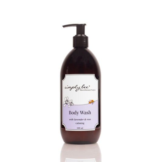 Body wash with lavender & rose 500ml