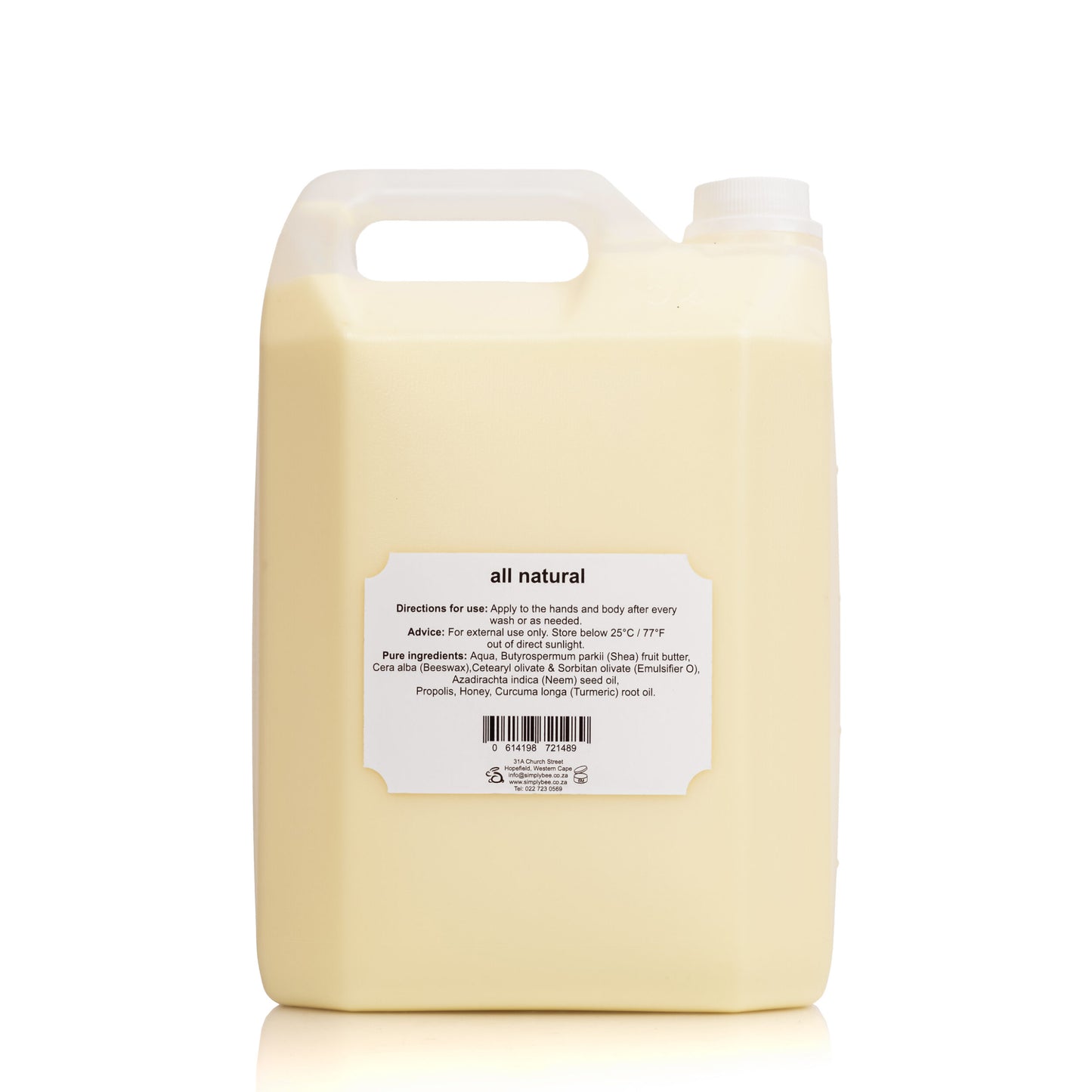 Hand and body lotion 5L