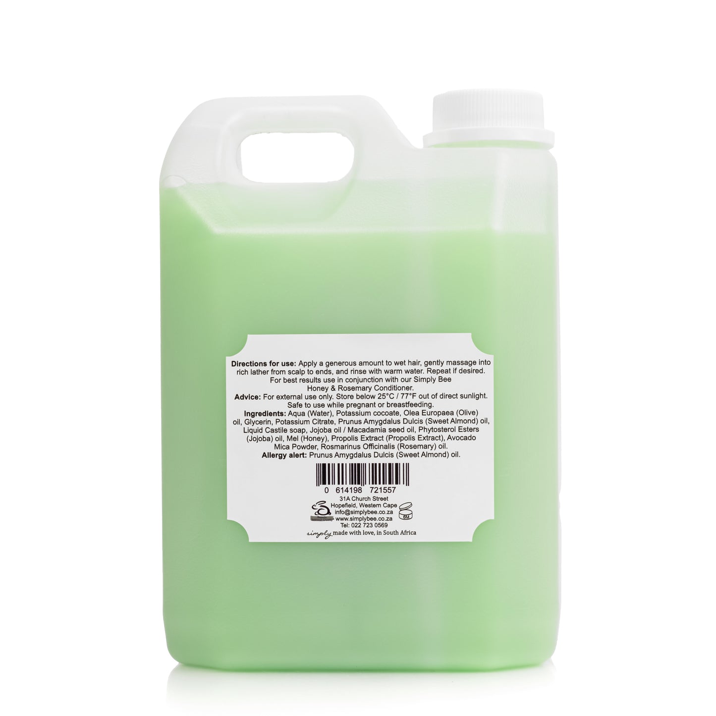 Rosemary shampoo bulk – 2L