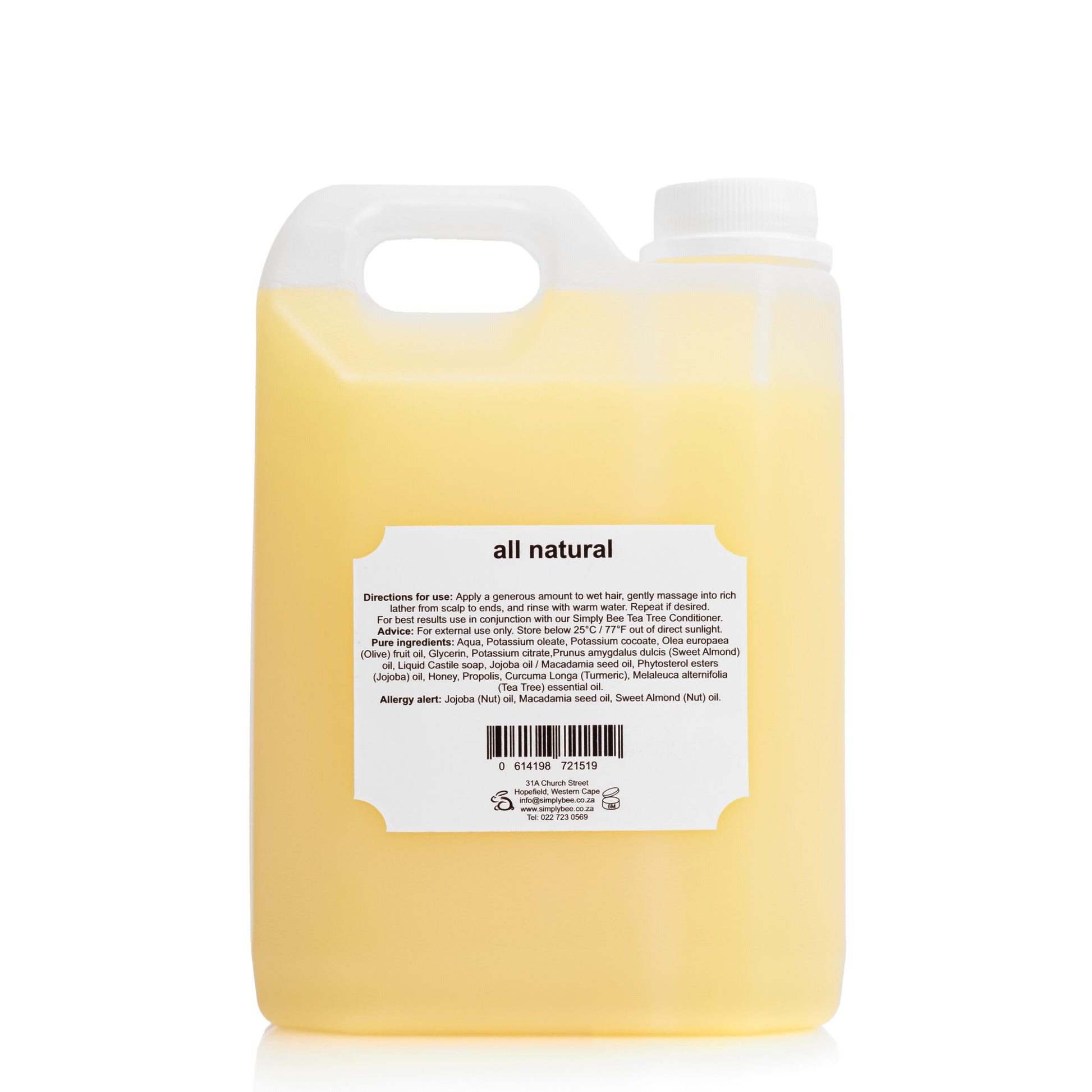 Tea tree shampoo bulk – 2L