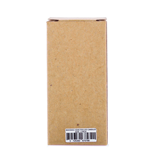 Rolled beeswax candle 8cm
