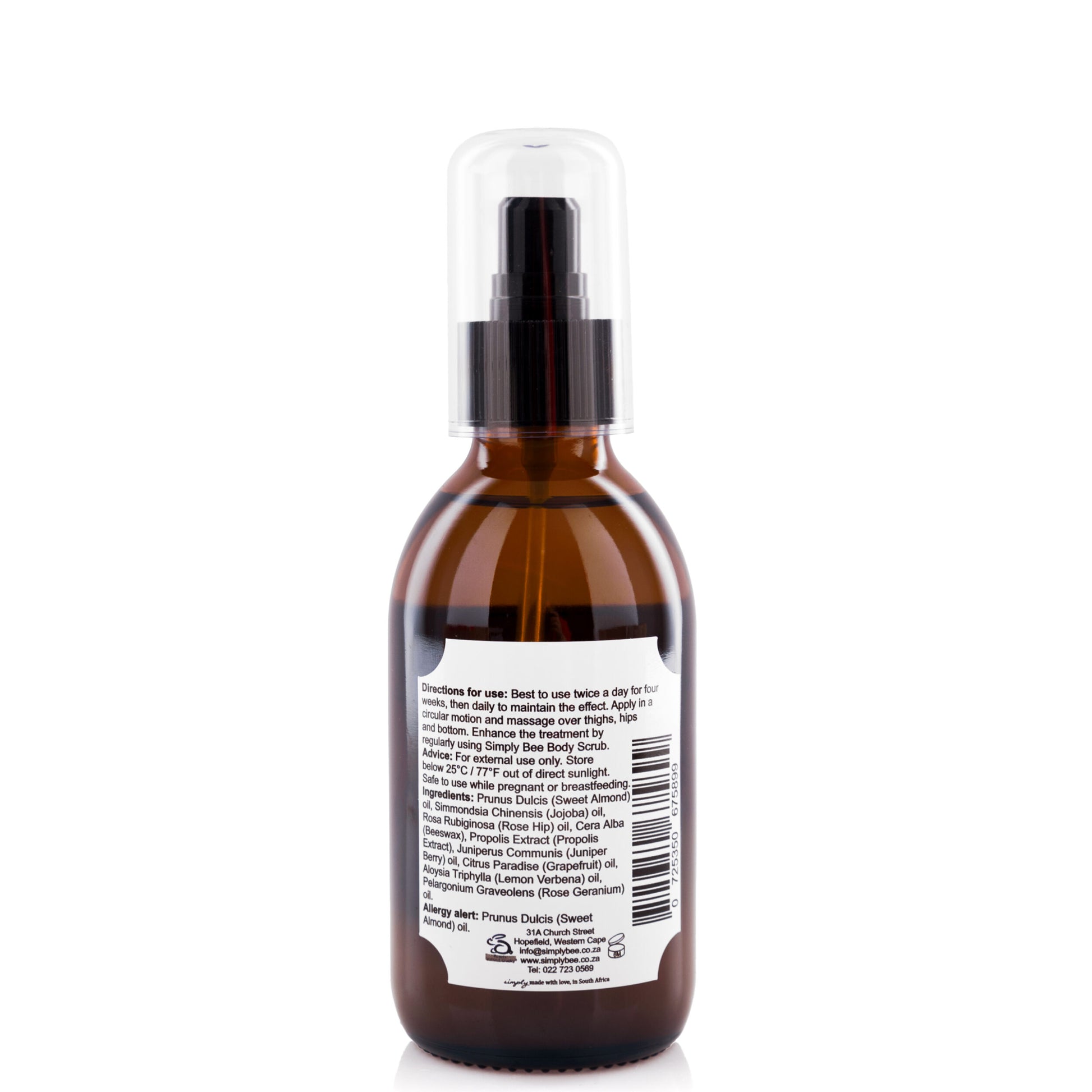 Cellulite body oil 200ml