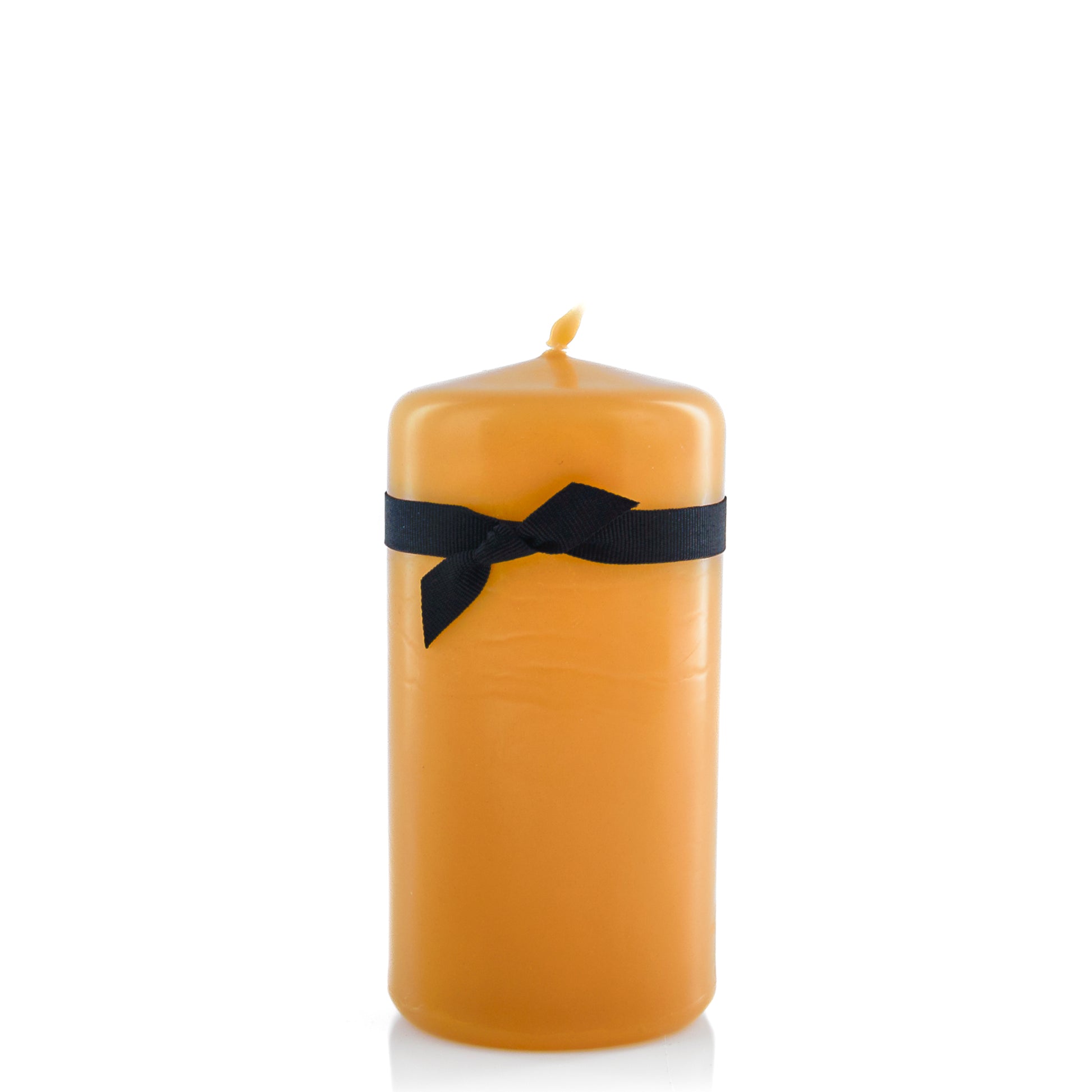 Dipped beeswax candle 13cm