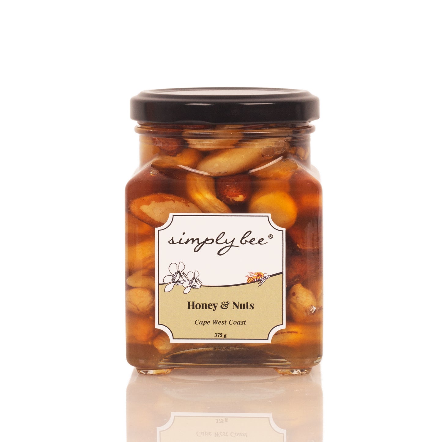 Fynbos honey and nuts 375g