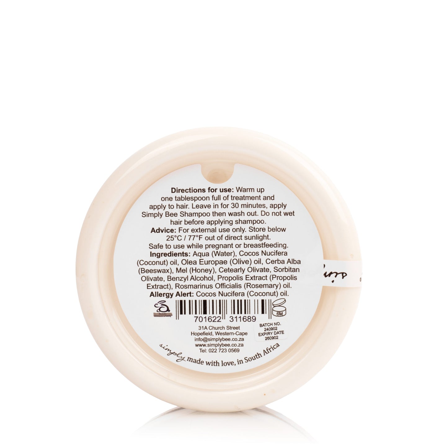 Honey hair treatment 125ml