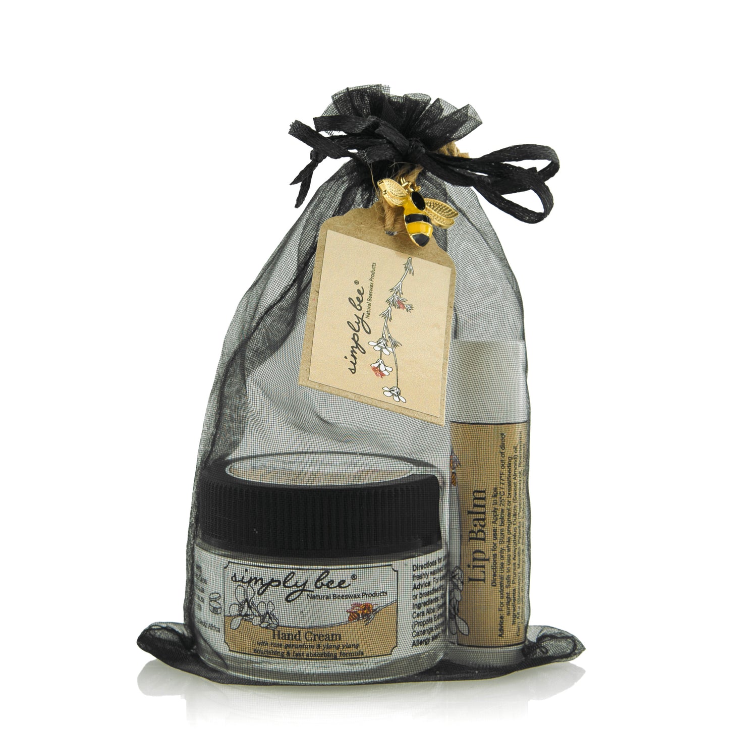 Hand Cream & Lip Balm Stick Gift Set