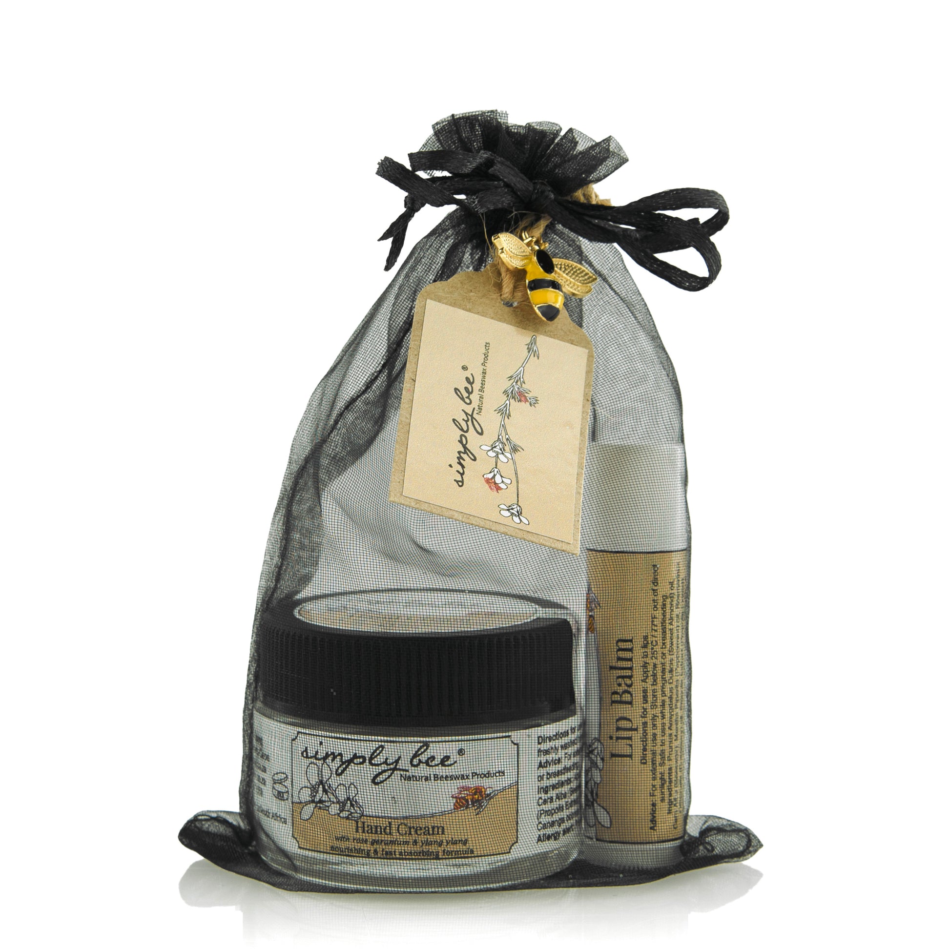 Hand Cream & Lip Balm Stick Gift Set