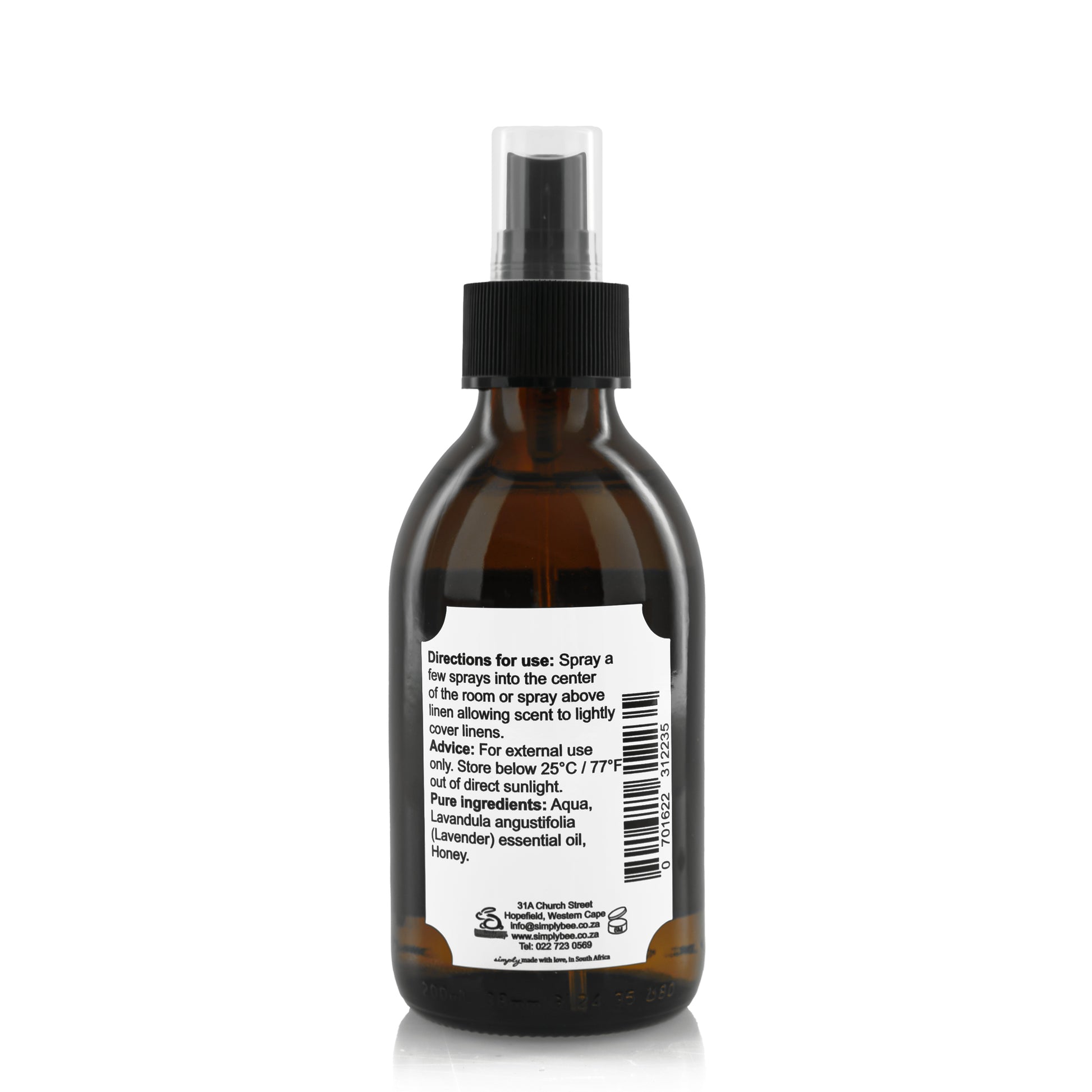 Aromatic linen and room mist glass 200ml