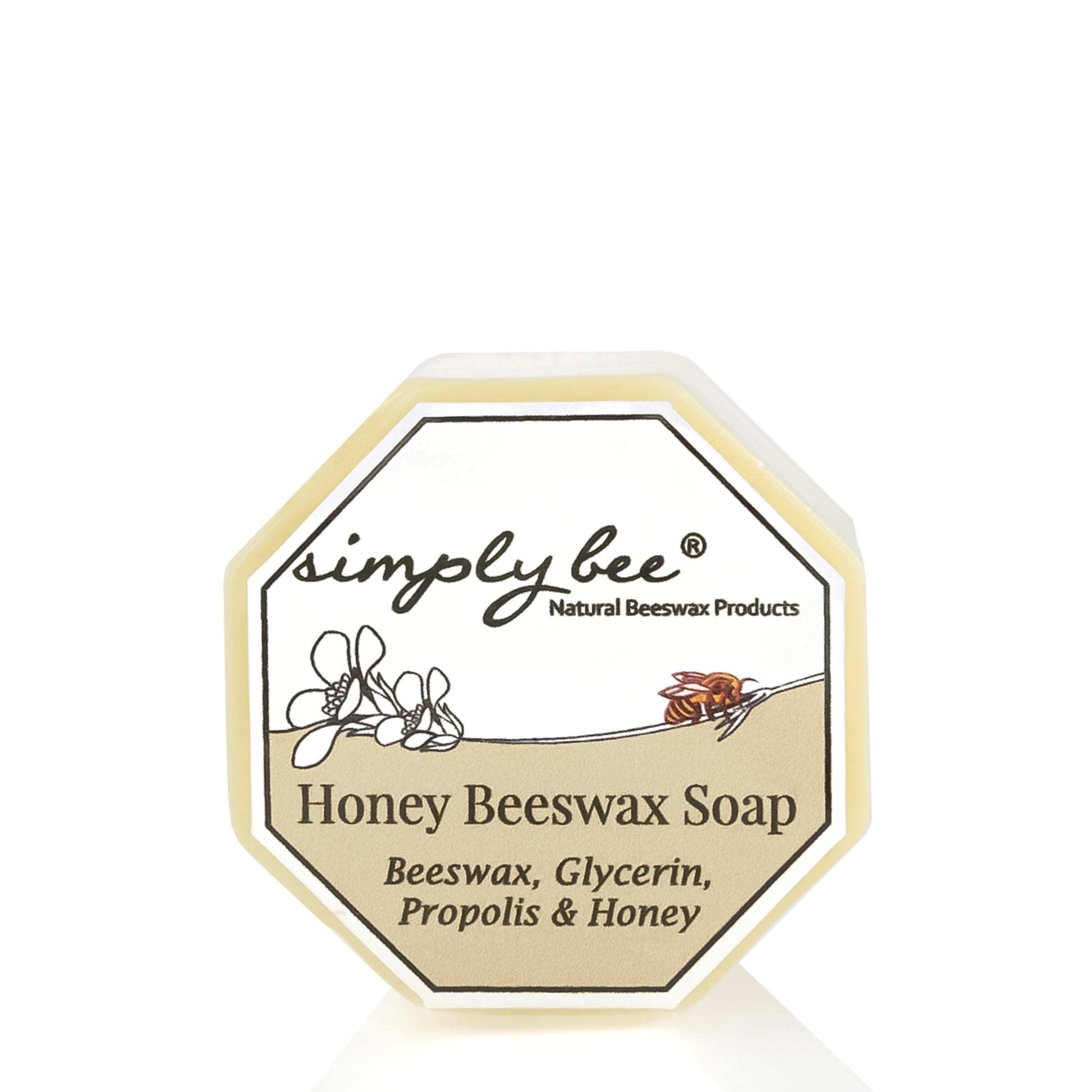 Honey beeswax soap 25g
