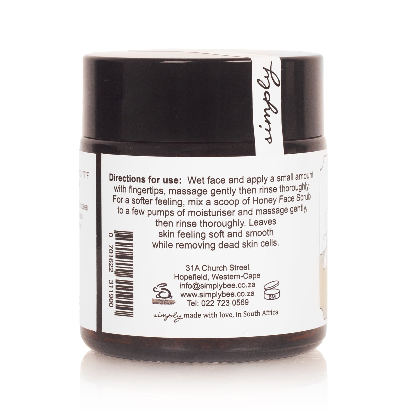 Honey face scrub 100ml