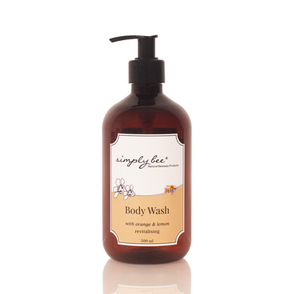 Body wash with orange & lemon 500ml