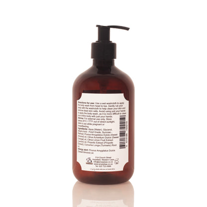Body wash with orange & lemon 500ml