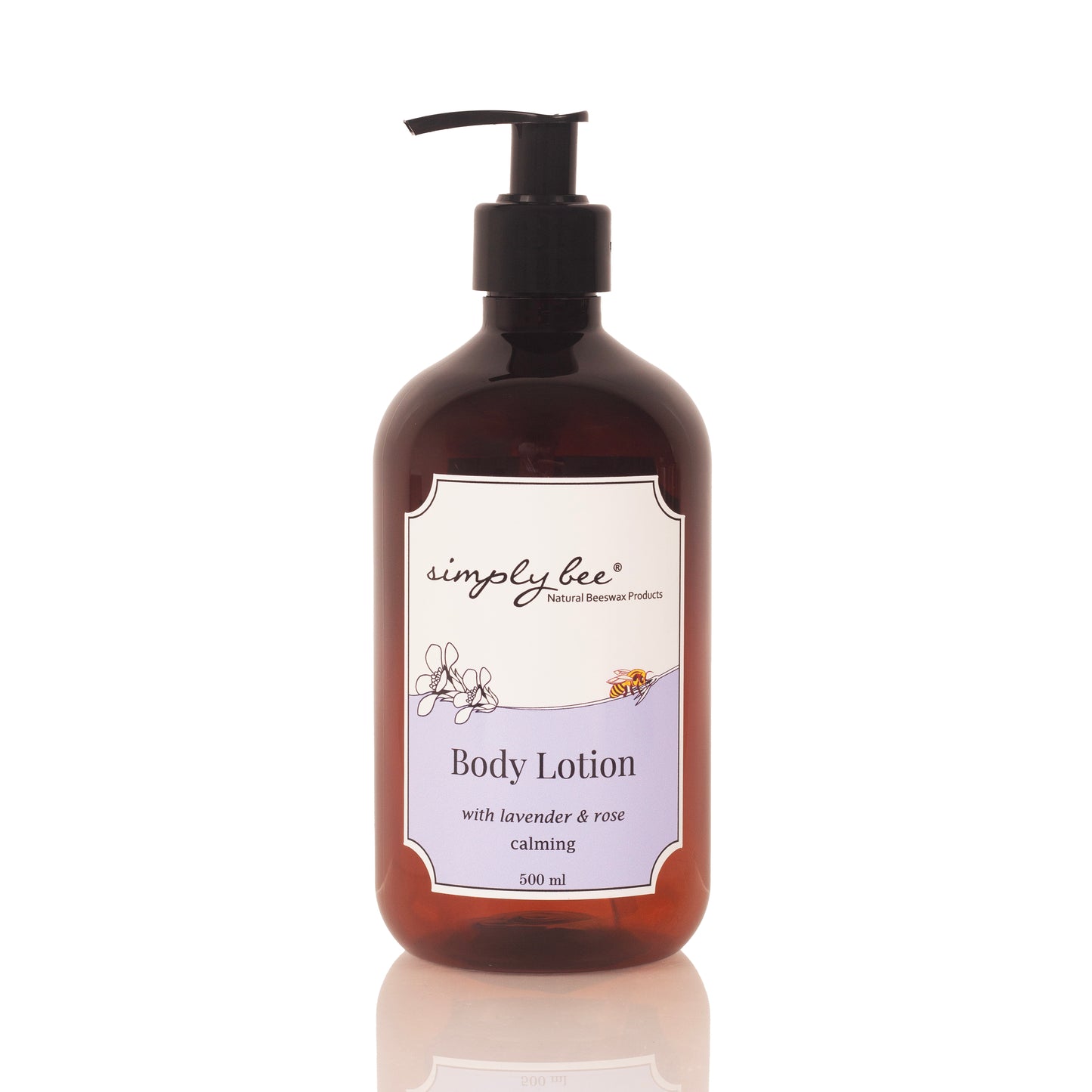 Body lotion with lavender & rose 500ml