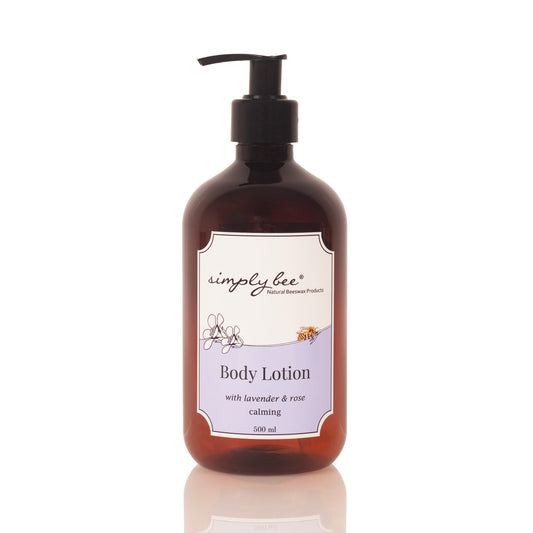 Body lotion with lavender & rose 500ml