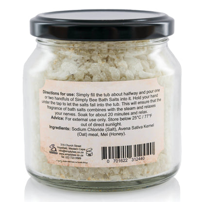 LE Bath salts with fynbos honey 250ml
