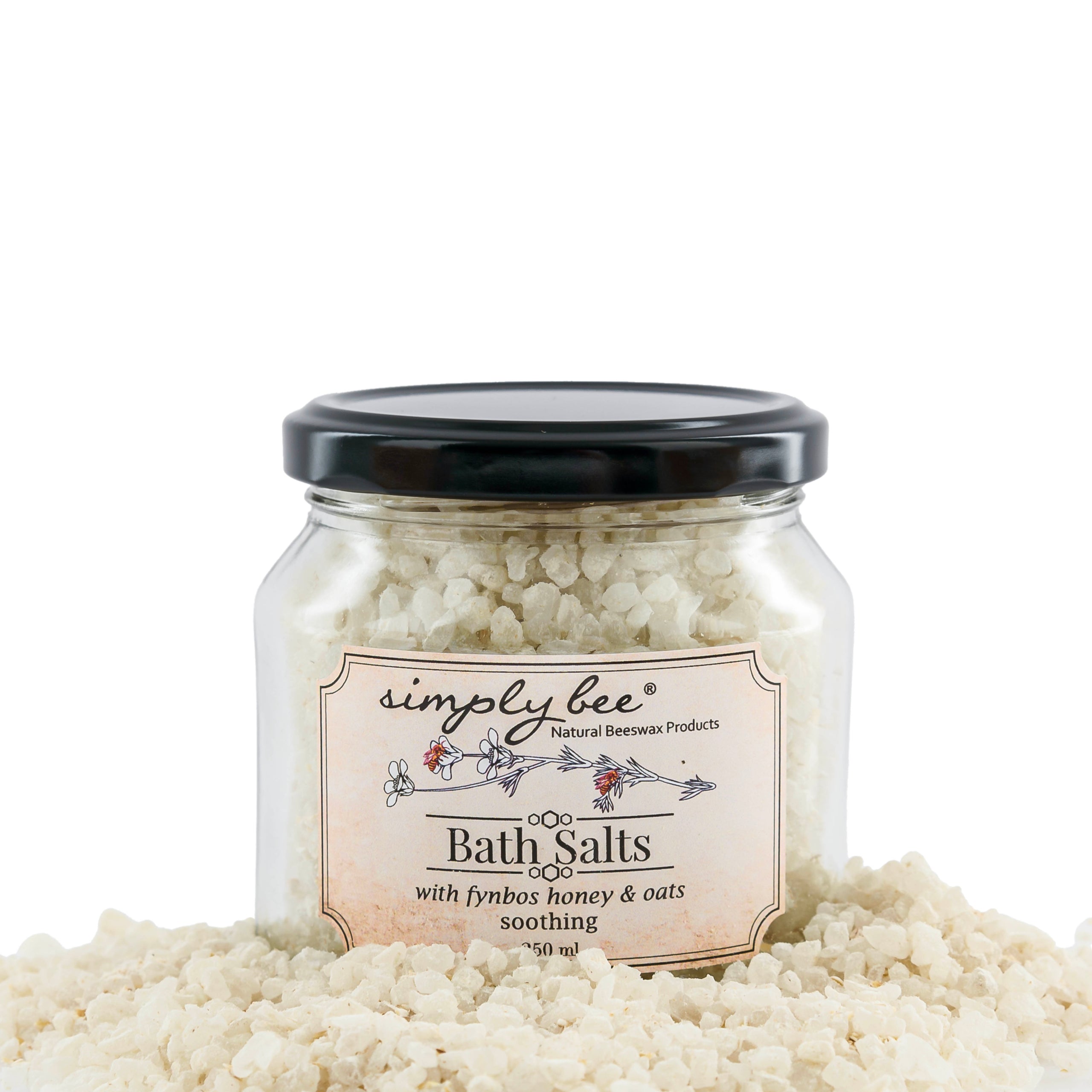 LE Bath salts with fynbos honey 250ml – Simply Bee