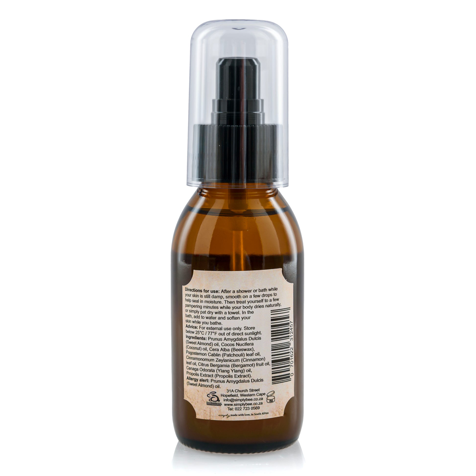 LE Body oil with fynbos propolis 100ml