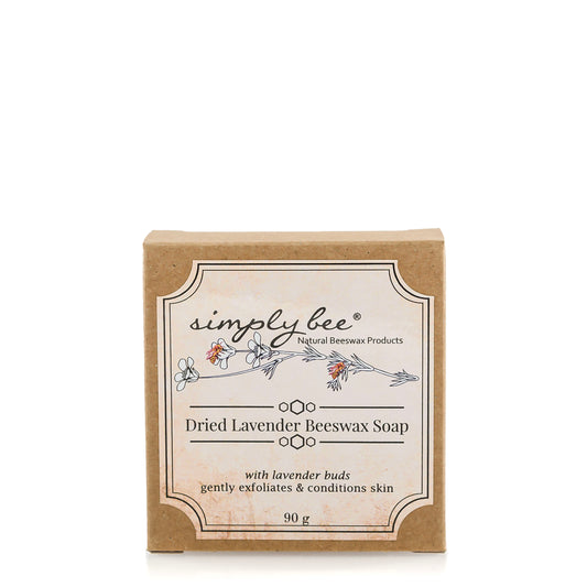 LE Dried lavender beeswax soap 90g