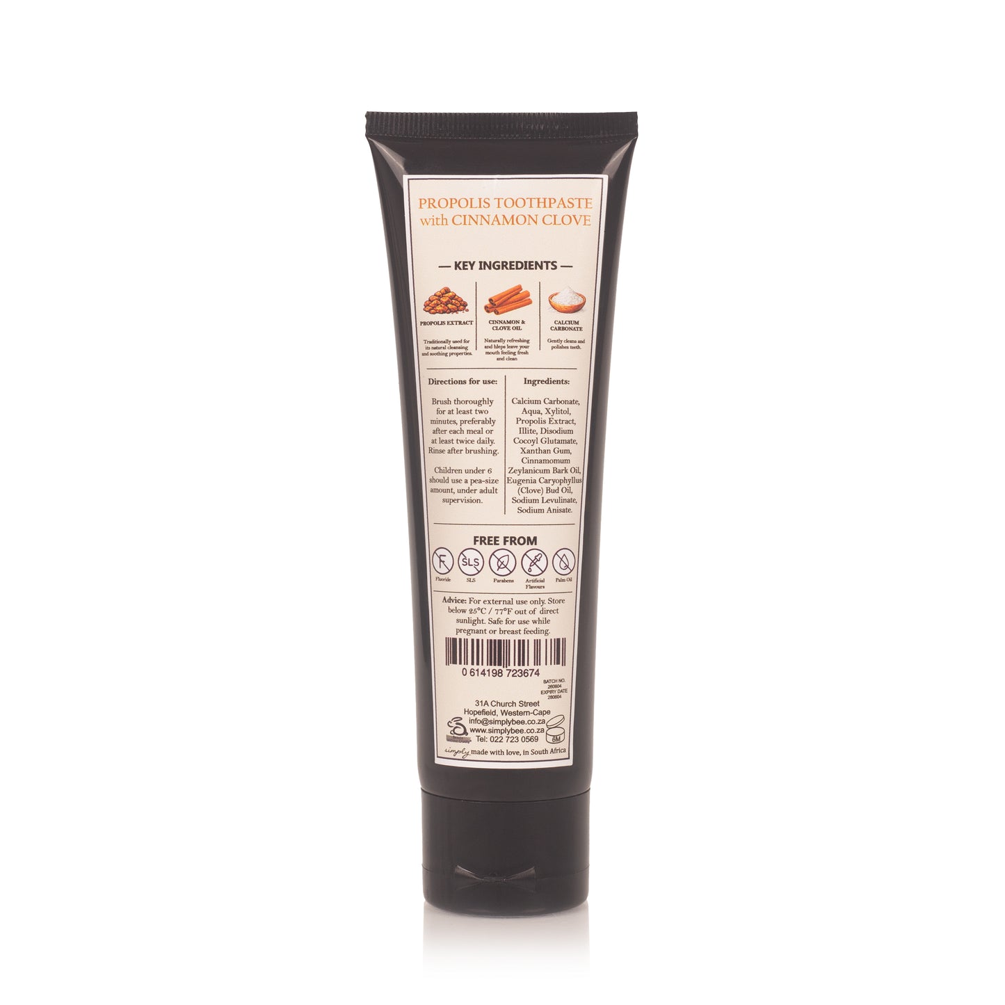Propolis and Cinnamon toothpaste 100ml