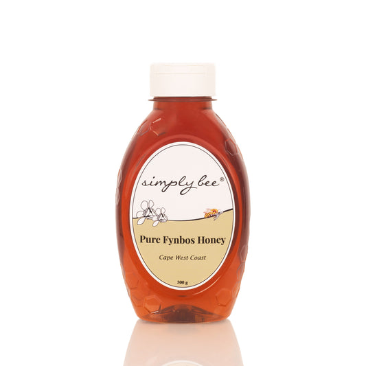 Pure fynbos honey squeeze bottle 500g