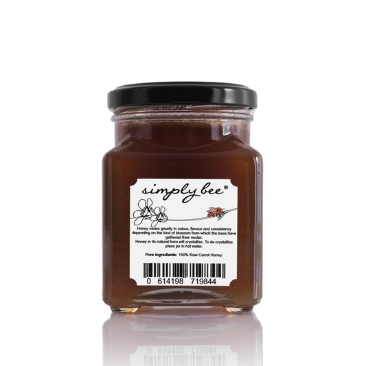 Raw carrot seedling honey 375g