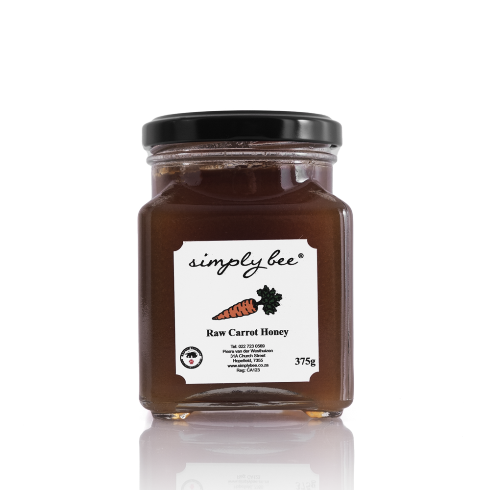 Raw carrot seedling honey 375g