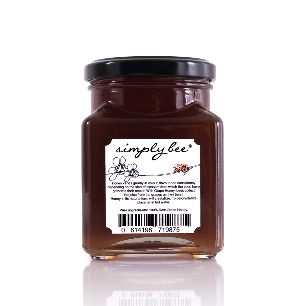 Raw grape honey 375g