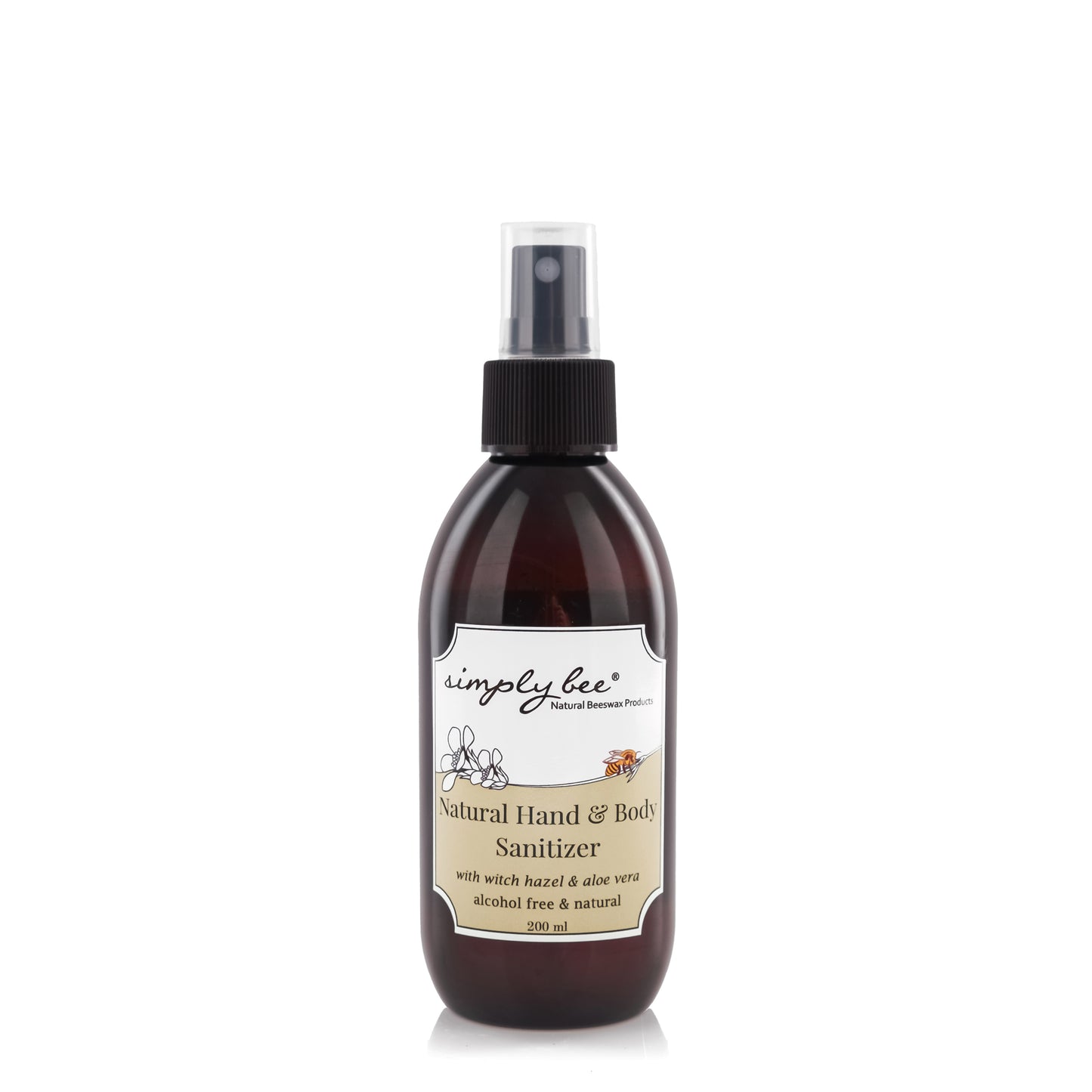 Natural hand & body sanitizer 200ml