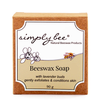 Dried lavender beeswax soap 90g